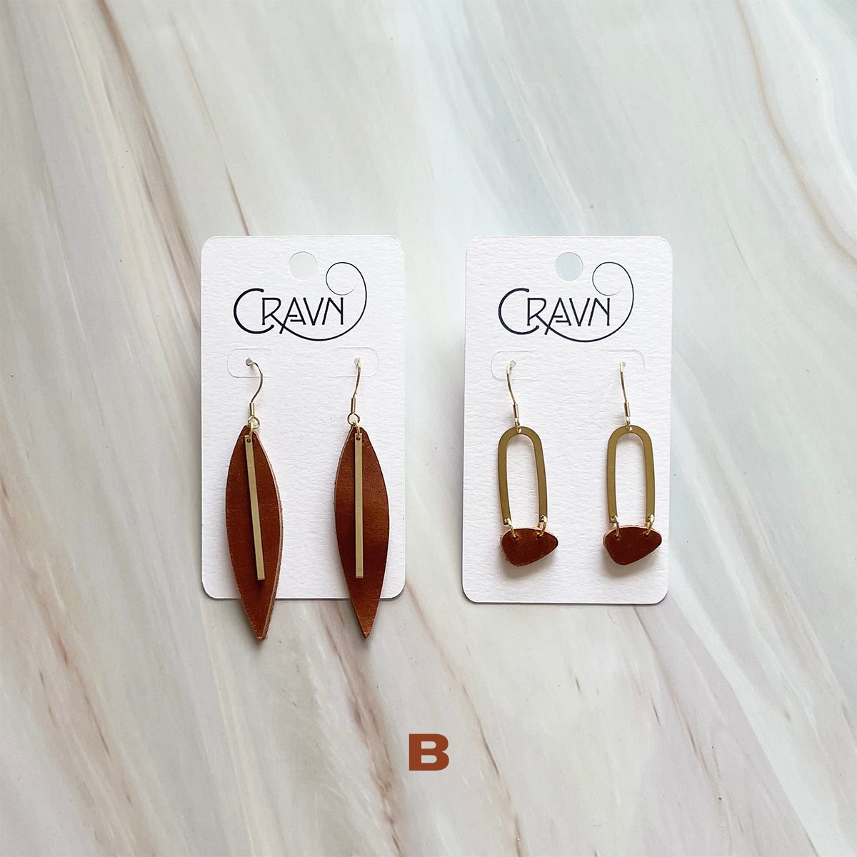 Upcycled Box Handle Earrings — Duckfeet Box Handle Earrings